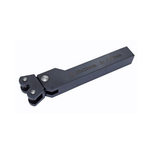 Knurling Toolholder 20mm x 20mm for 2 Knurling Wheels Ø20mm